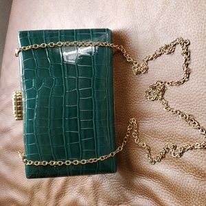 formal purse.  green,